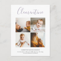 Nom de script moderne multi photo polka point