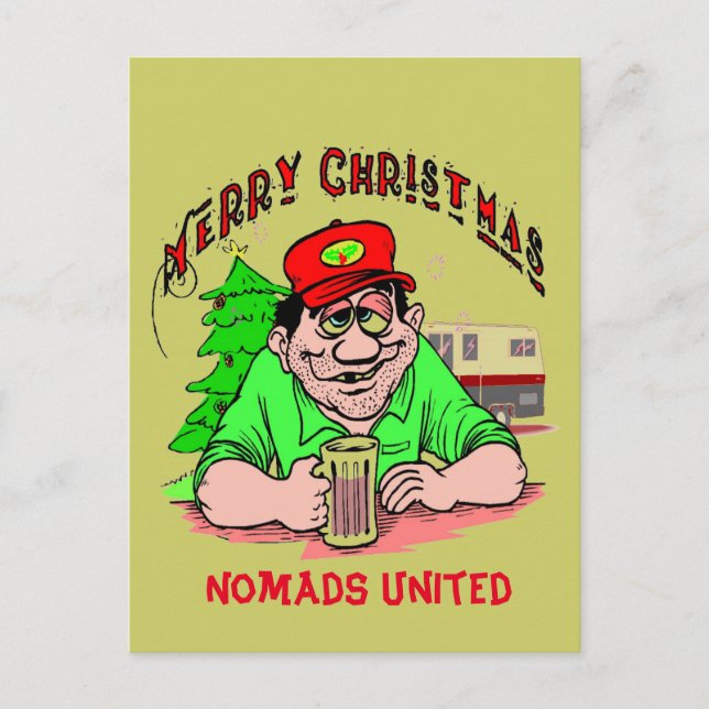Carte postale Nomades United Christmas Holiday (Devant)