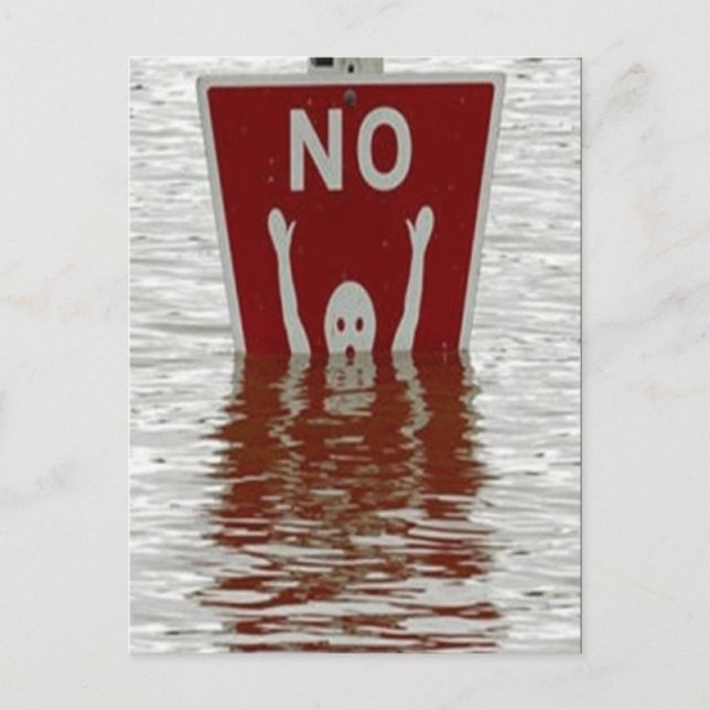 Carte Postale Non! (Devant)