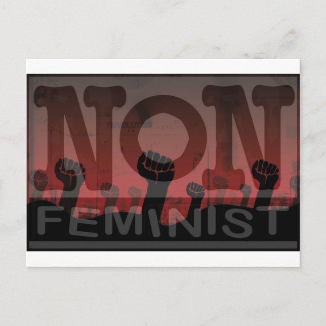 Carte Postale non-fem, étoiles (Devant)