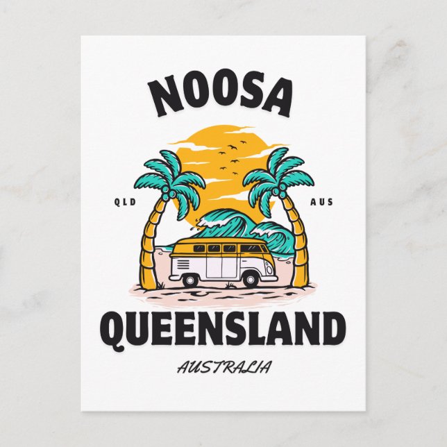 Carte Postale Noosa beach Queensland (Devant)