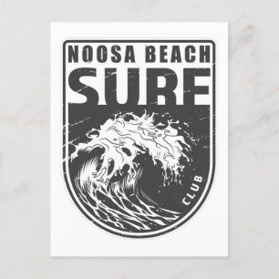 Carte Postale Noosa Beach Surf Club Australie Emblem