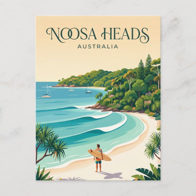 Carte Postale Noosa Heads Australie (Devant)