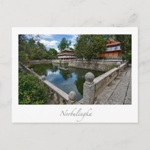 Carte Postale Norbulingka Lhasa Tibet