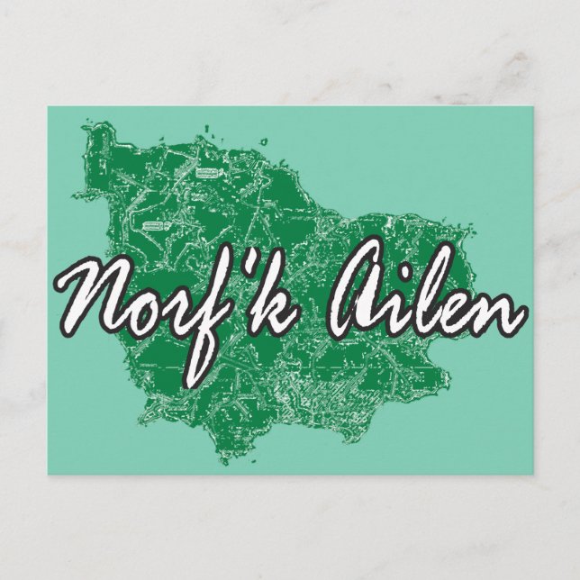 Carte Postale Norf'k Ailen (Devant)