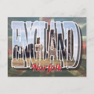 Carte postale Norfolk, Angleterre