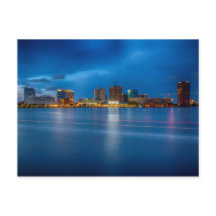 Norfolk City Skyline