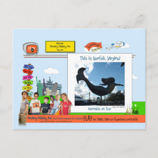 Carte Postale Norfolk, VA ! Sirènes en tournée