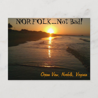 Carte Postale Norfolk Virginia Poscard