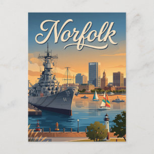 Carte Postale Norfolk, Virginie