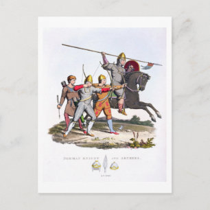 Carte Postale Norman Knight and Archers, 1066, de 'Ancient Arm