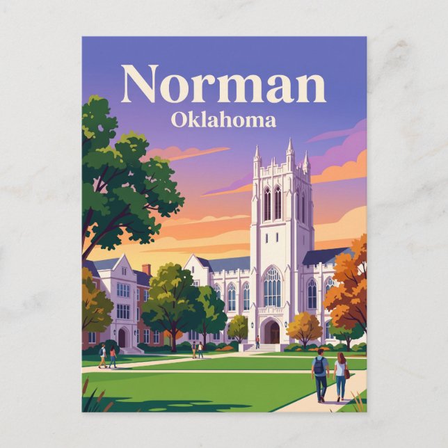 Carte Postale Norman, Oklahoma (Devant)