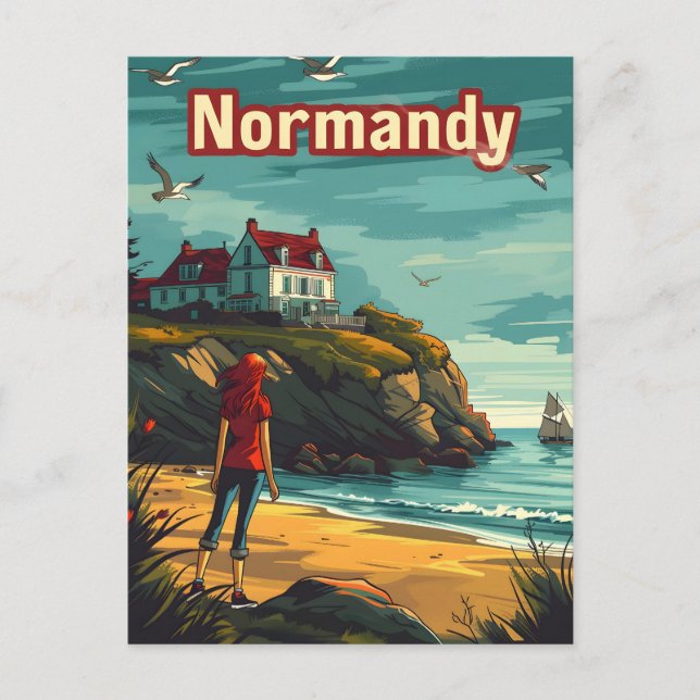 Carte Postale Normandie France (Devant)