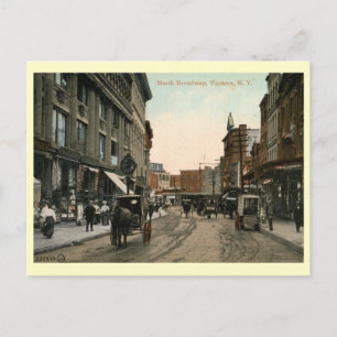 Carte Postale North Broadway, Yonkers, New York Vintage