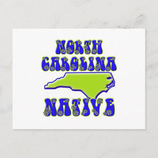 Carte Postale North Carolina Native