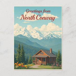 Carte Postale North Conway, New Hampshire – White Mountains
