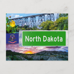 Carte postale North Dakota Scenery