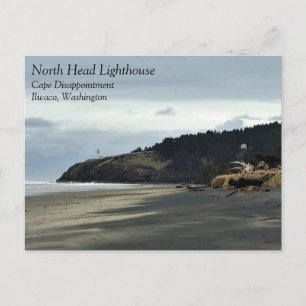 Carte Postale North Head Lighthouse, Cape Disappointment, WA