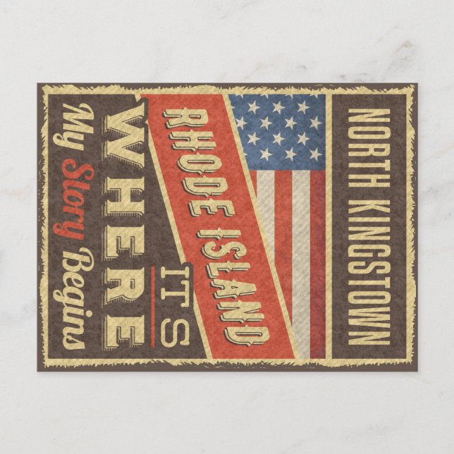 Carte Postale North Kingstown Rhode Island (Devant)