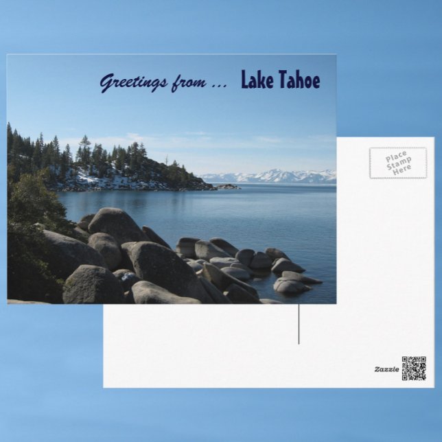 Carte Postale North Shore Lake Tahoe, Incline Village, Nevada (Créateur téléchargé)