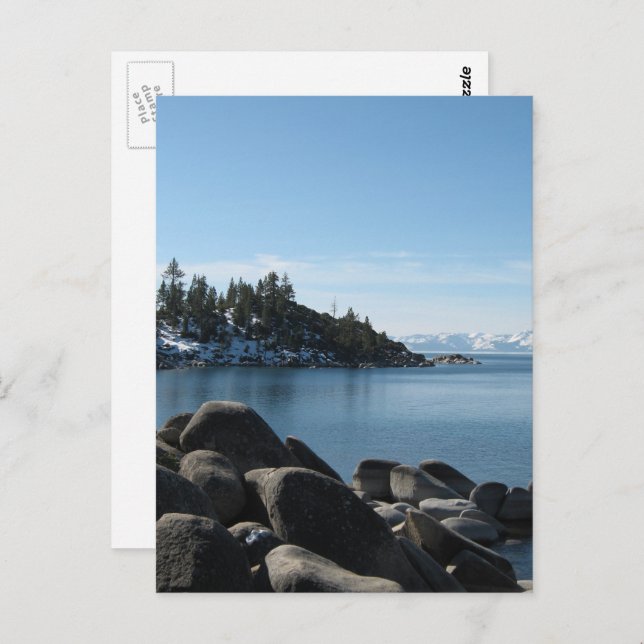 Carte Postale North Shore Lake Tahoe, Incline Village, Nevada (Devant / Derrière)