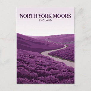 Carte Postale North York Moors Royaume-Uni