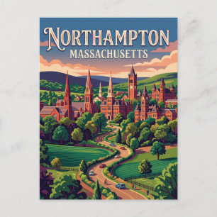 Carte Postale Northampton États-Unis