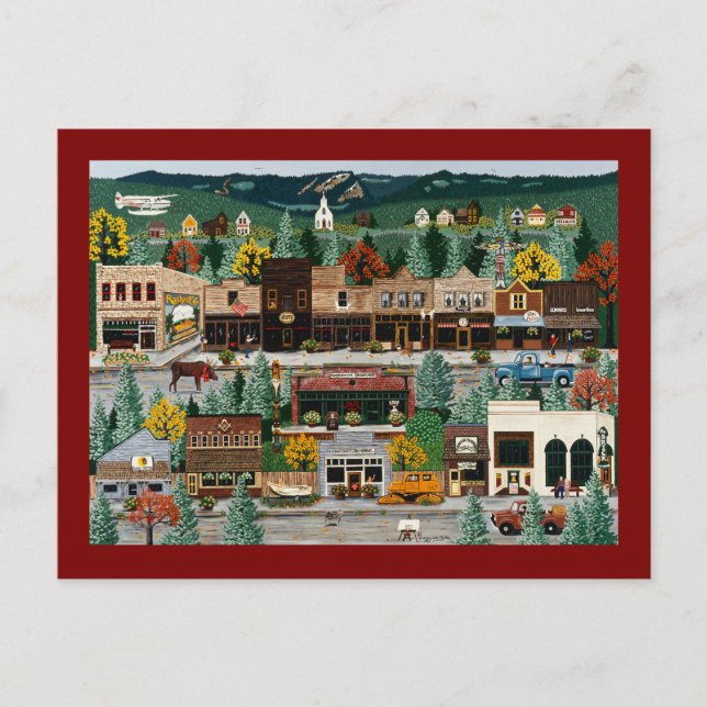 Carte Postale "Northern Exposure" ~ Roslyn, Washington (Devant)