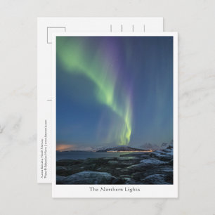 Carte Postale Northern Lights Nature Photo