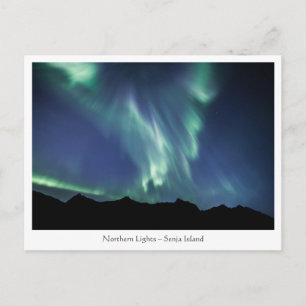 Carte Postale Northern Lights Norvège