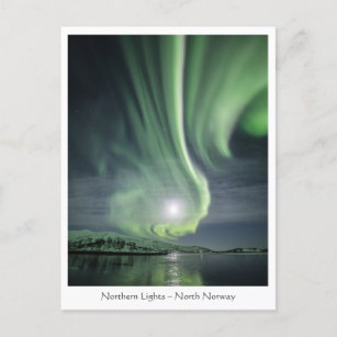 Carte Postale Northern Lights Norvège