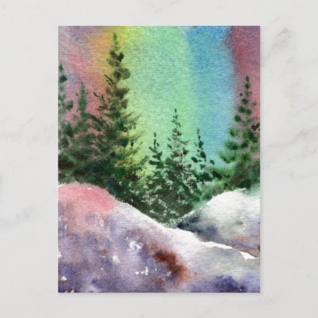 Carte postale "Northern Nights" (Devant)