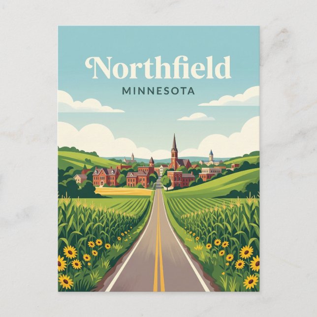 Carte Postale Northfield États-Unis (Devant)