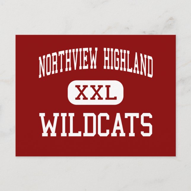 Carte Postale Northview Highland - Wildcats - Grand Rapids (Devant)