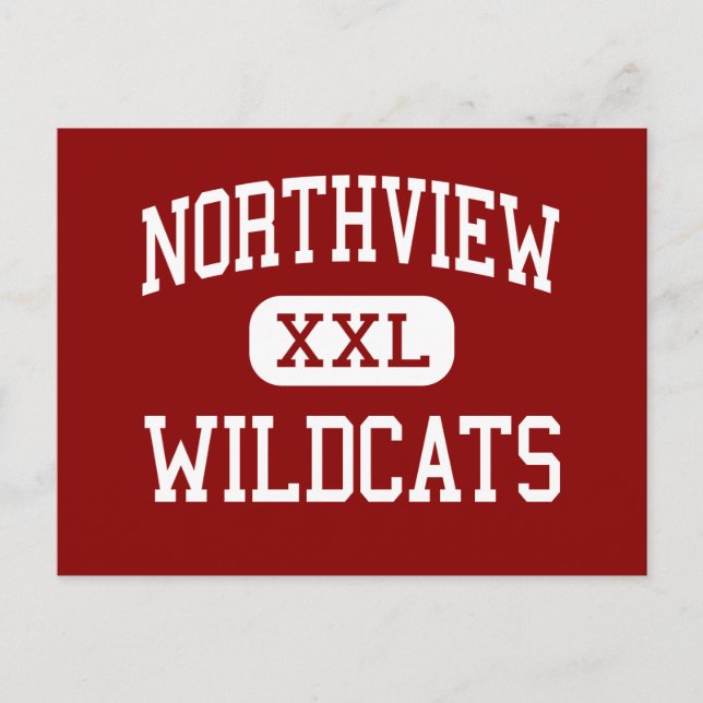 Carte Postale Northview - Wildcats - High - Grand Rapids (Devant)