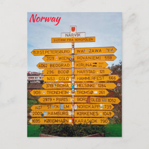 Carte Postale Norvège