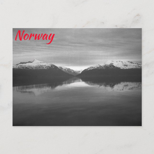 Carte Postale Norvège du Nord (Devant)
