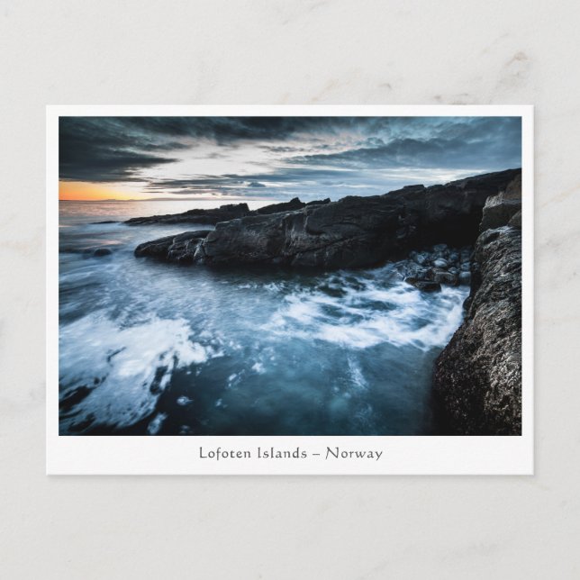 Carte Postale Norvège Îles Lofoten (Devant)