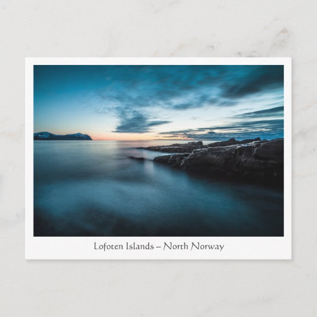 Carte Postale Norvège Îles Lofoten (Devant)