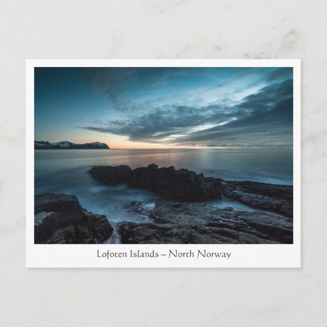 Carte Postale Norvège Îles Lofoten (Devant)