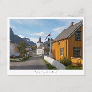 Carte Postale Norvège Lofoten Reine