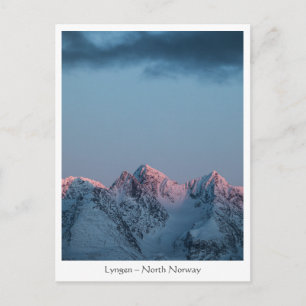 Carte Postale Norvège Montagnes de Lyngen