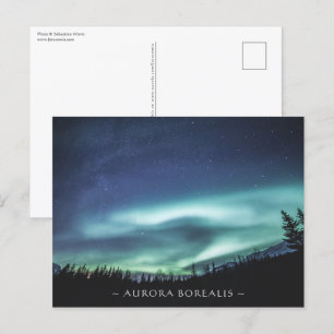 Carte postale Norvège Northern Lights