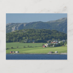 Carte Postale Norvège, Trondheimsforden, Trondheim. Typique