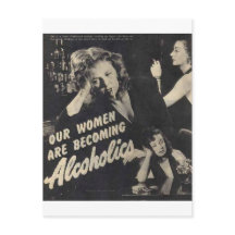 Nos femmes deviennent alcooliques !