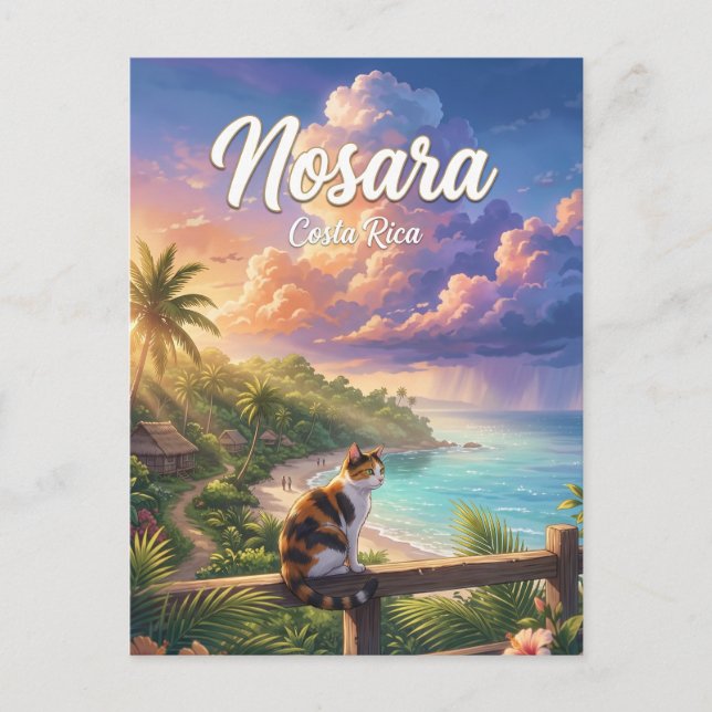 Carte Postale Nosara Costa Rica (Devant)