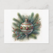 Nostalgie de l'Ancien Monde avec Ornement de Noël
