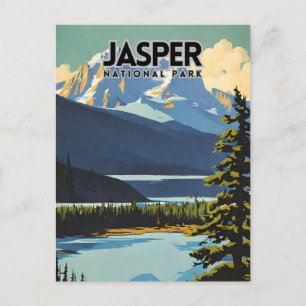 Carte Postale Nostalgie du parc national Jasper