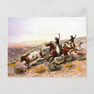 Carte Postale Nostalgie occidentale