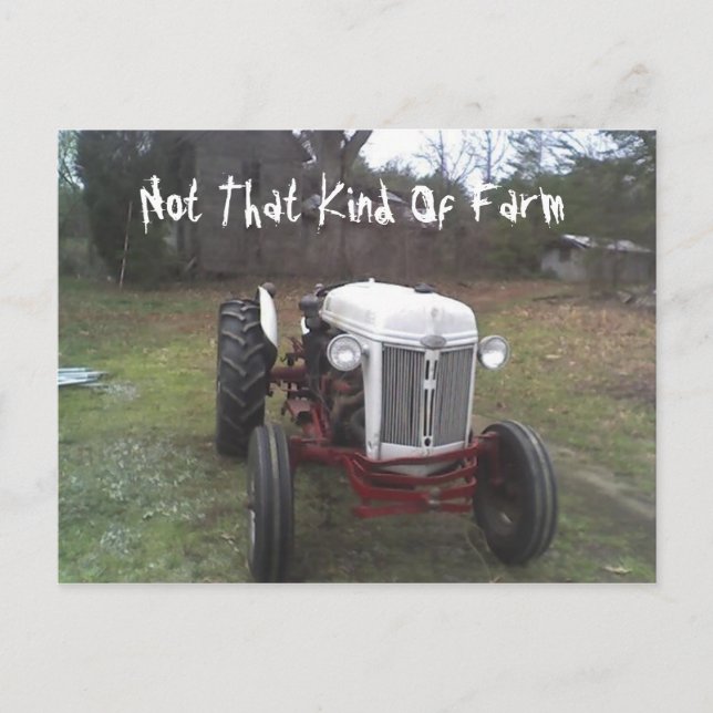 Carte Postale Not That Kind Of Farm (Devant)